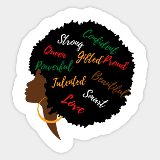 Black beauty Sticker